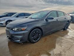 2016 Chevrolet Malibu lt en venta en Wilmer, TX