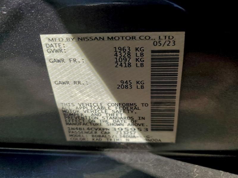 2023 Nissan Altima sr