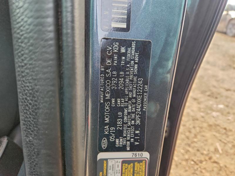 2019 KIA Forte fe