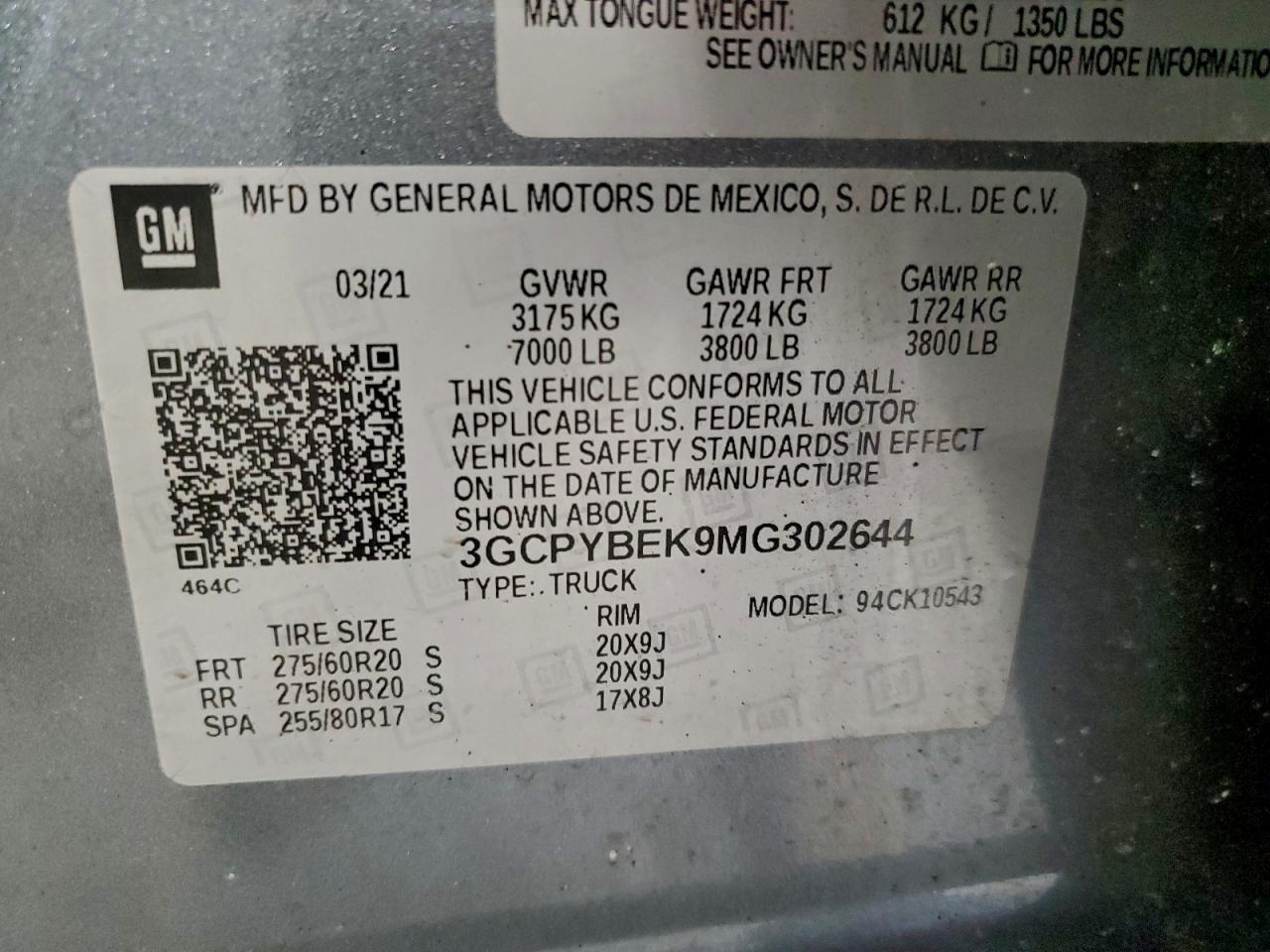 2021 Chevrolet Silverado K1500 Custom
