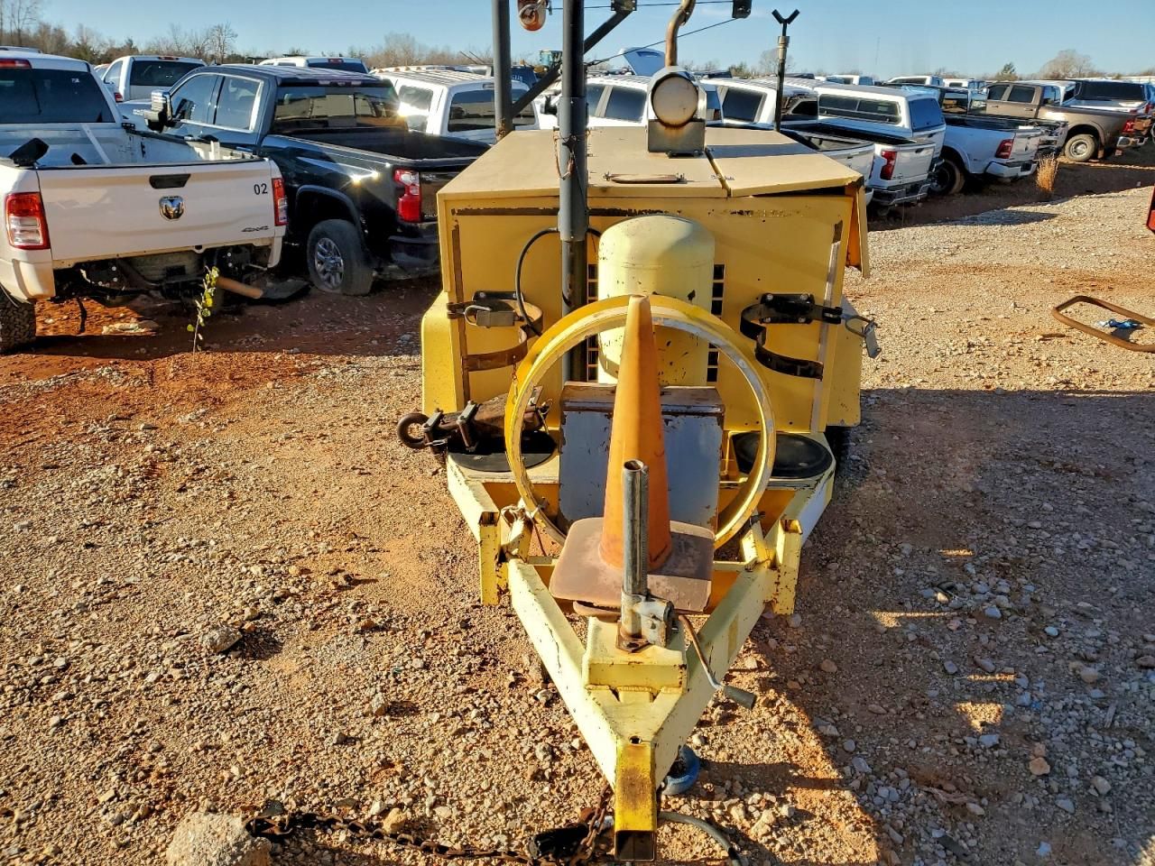 1998 Team Fenex F-123-KP Manhole Support Trailer