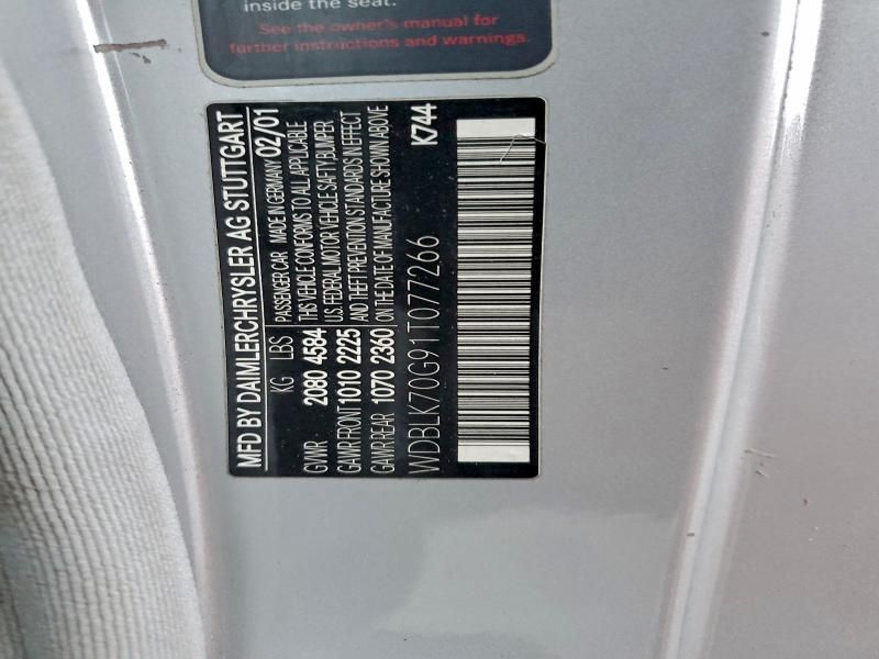 2001 Mercedes-Benz Clk 430