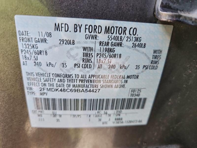 2009 Ford Edge sel