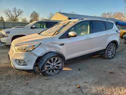 Ford salvage cars for sale: 2017 Ford Escape Titanium