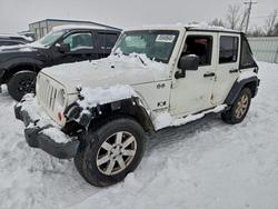 Jeep Wrangler salvage cars for sale: 2009 Jeep Wrangler Unlimited x