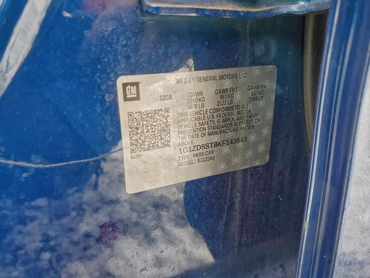 2019 Chevrolet Malibu lt