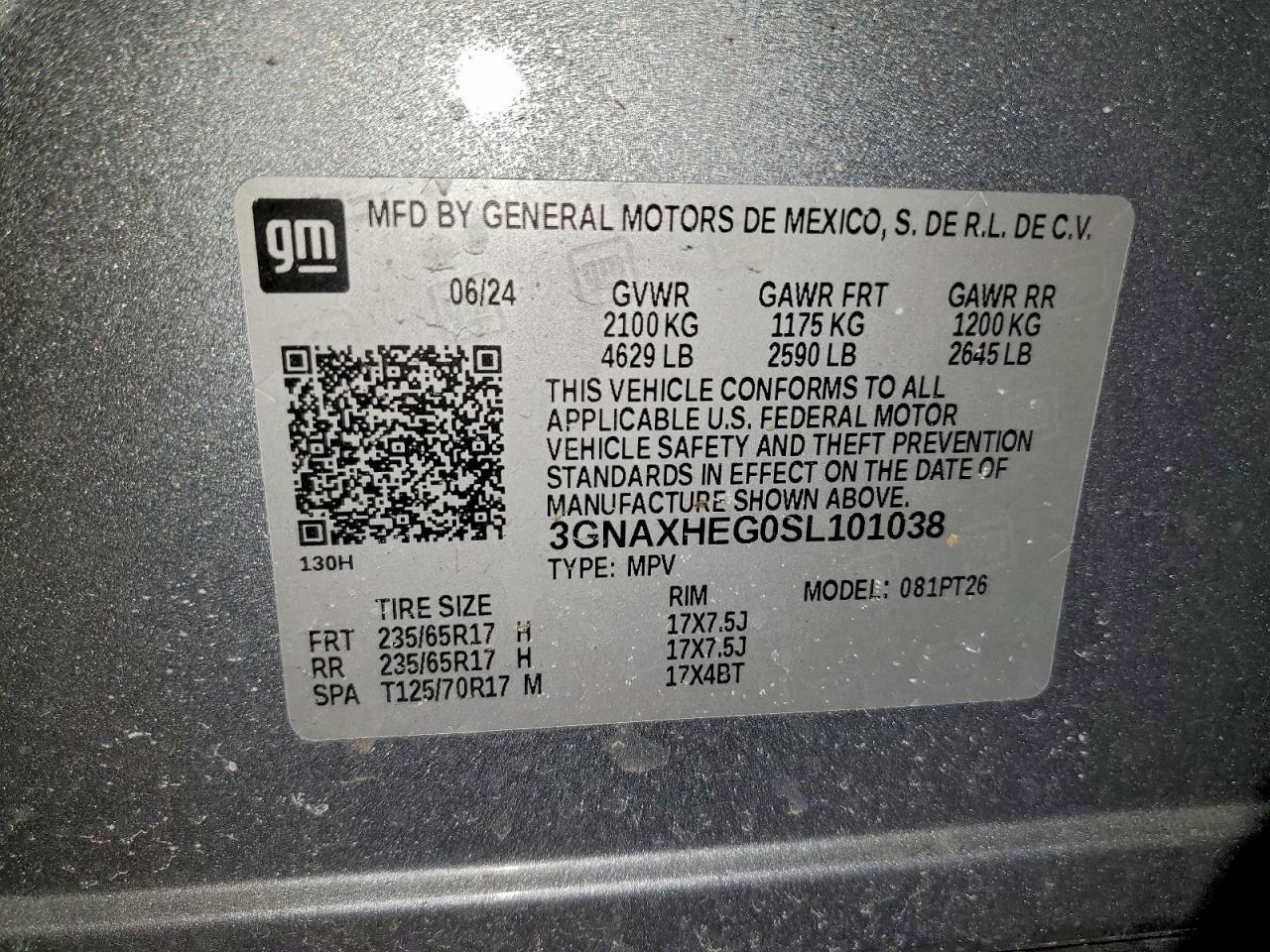 2025 Chevrolet Equinox lt