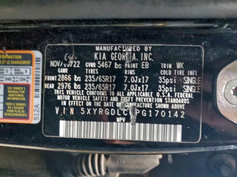 2023 KIA Sorento lx