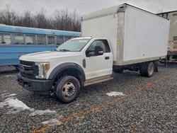 Salvage trucks for sale at Duryea, PA auction: 2019 Ford F450 Super Duty BOX Truck