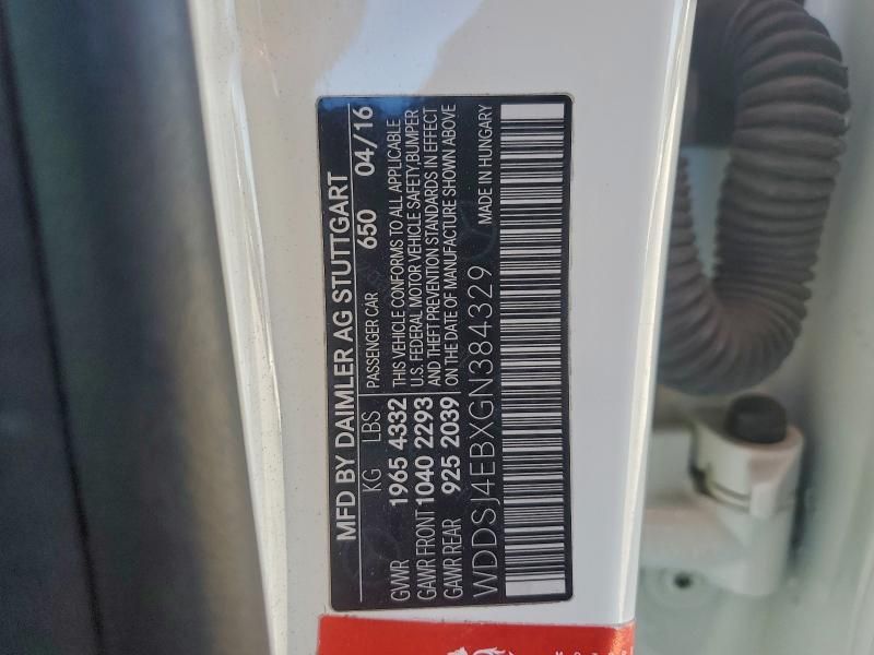 2016 Mercedes-Benz Cla 250