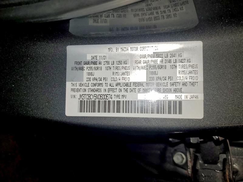 2022 Mazda Cx-9 Touring