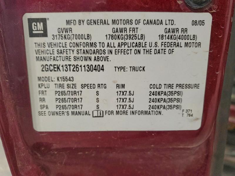 2006 Chevrolet Silverado K1500