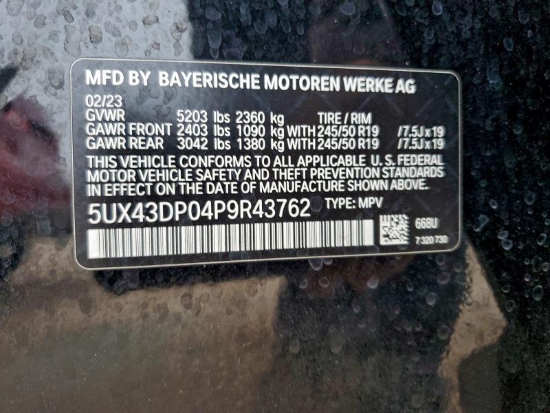 2023 BMW X3 Sdrive30i