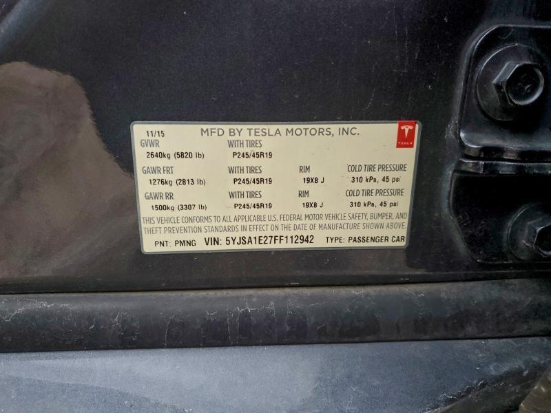 2015 Tesla Model s