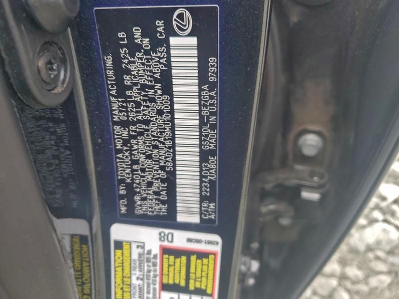 2021 Lexus Es 350 Base