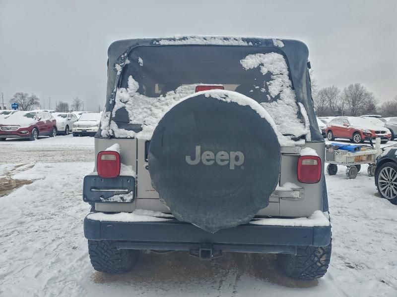 2001 Jeep Wrangler / tj se