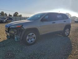 Jeep salvage cars for sale: 2015 Jeep Cherokee Sport