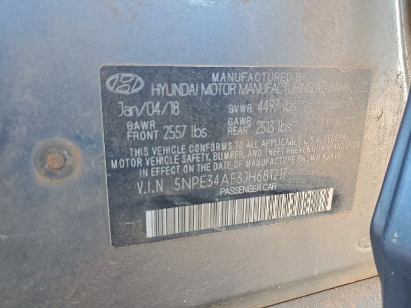 2018 Hyundai Sonata Sport