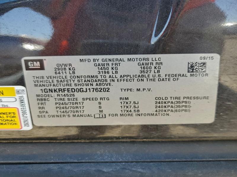 2016 Chevrolet Traverse ls