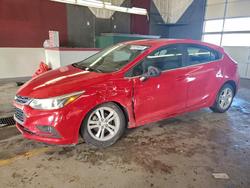 2018 Chevrolet Cruze lt en venta en Dyer, IN