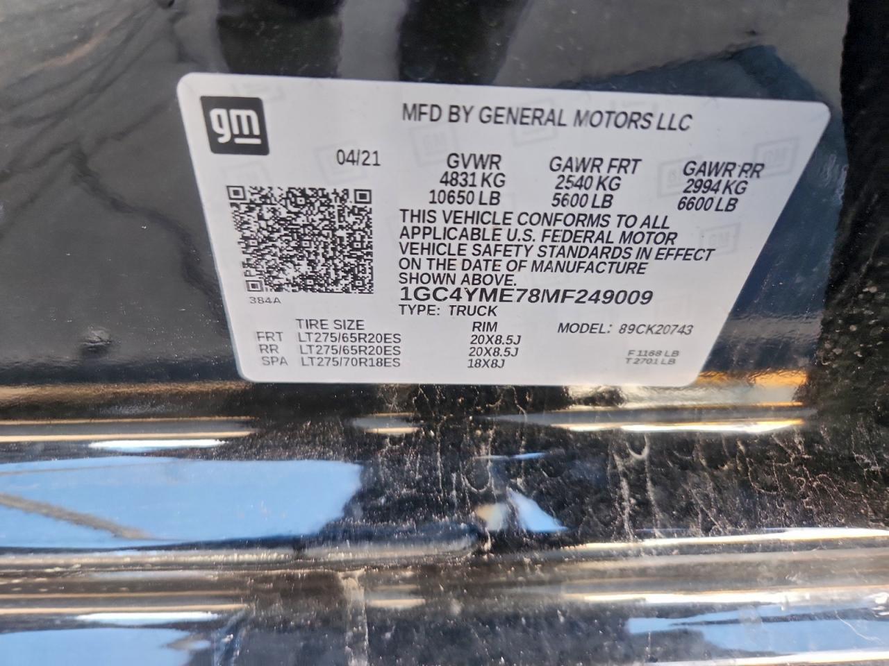 2021 Chevrolet Silverado K2500 Custom