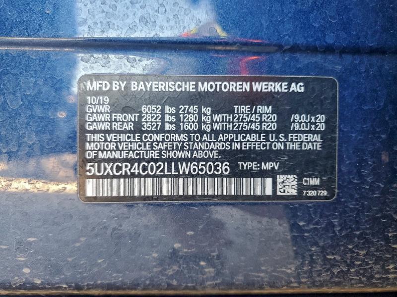 2020 BMW X5 Sdrive 40I