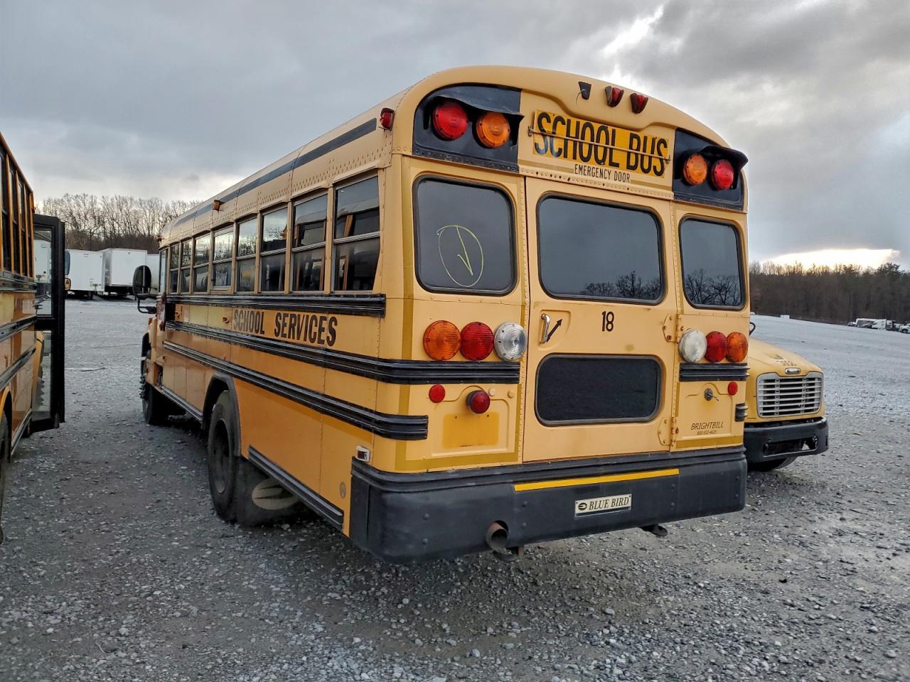 2009 Blue Bird 2009 BLU Bird BB Conventional School Bus
