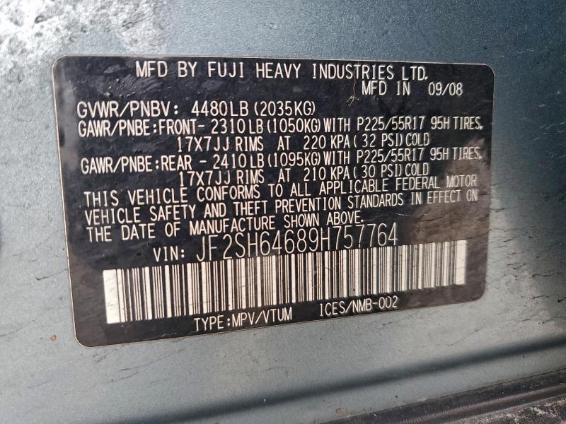 2009 Subaru Forester 2.5x Limited