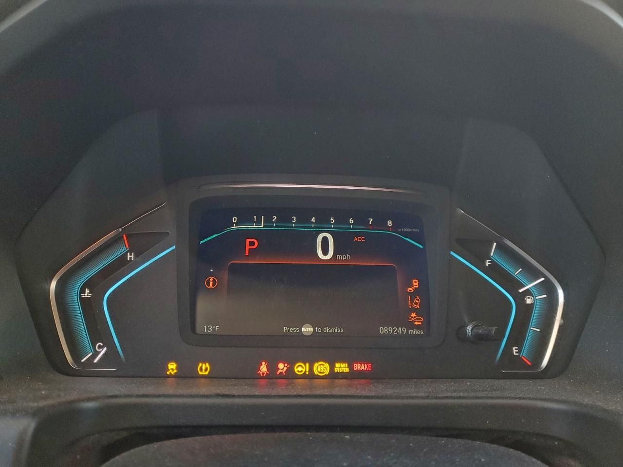 2018 Honda Odyssey exl