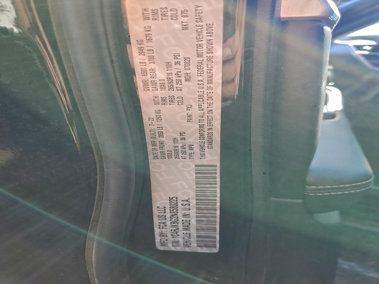 2022 Jeep Grand Cherokee l Limited