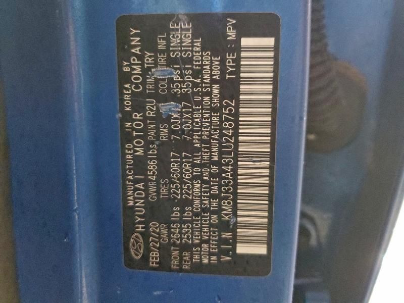 2020 Hyundai Tucson Limited