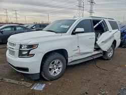 Salvage cars for sale from Copart Elgin, IL: 2015 Chevrolet Tahoe K1500 lt