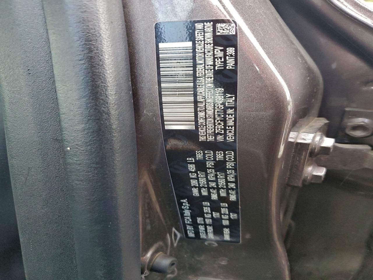 2016 Fiat 500x Trekking