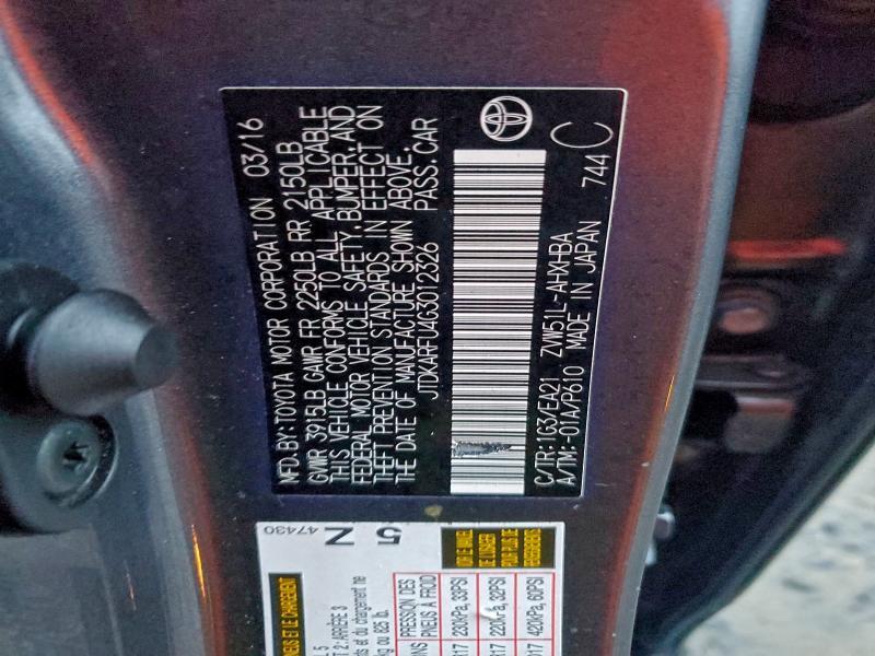 2016 Toyota Prius Three Touring