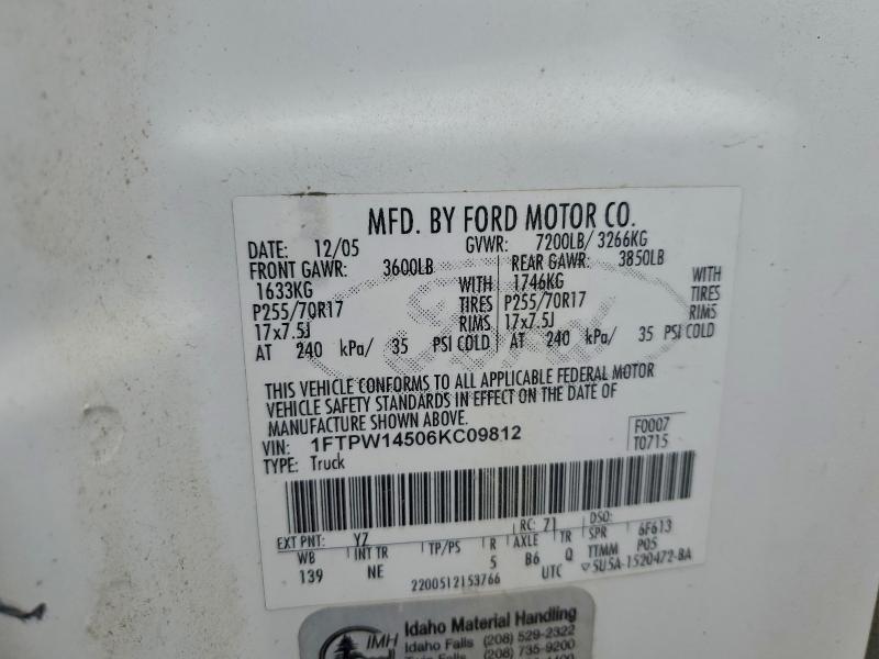 2006 Ford F150 Supercrew