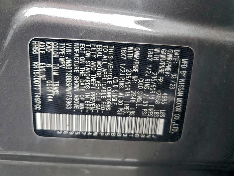 2023 Nissan Rogue sv