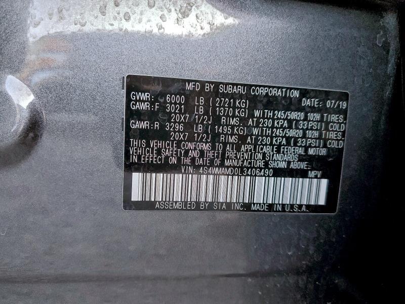 2020 Subaru Ascent Limited