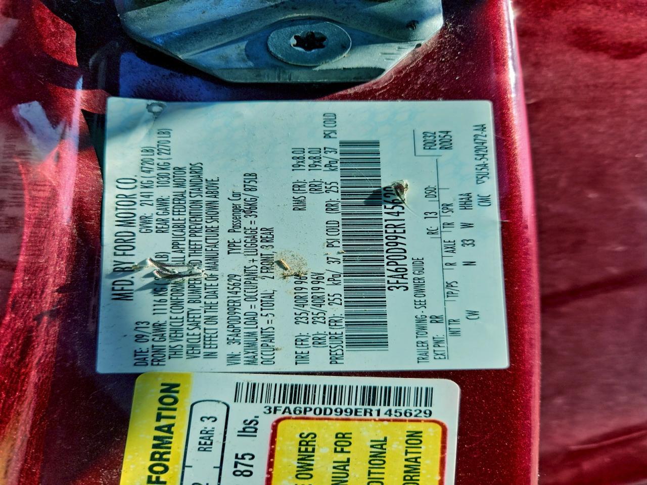 2014 Ford Fusion Titanium
