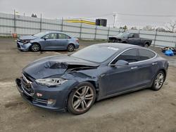 Vehiculos salvage en venta de Copart Antelope, CA: 2014 Tesla Model s