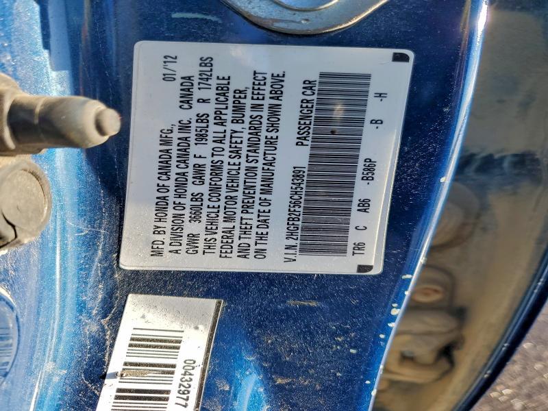 2012 Honda Civic LX