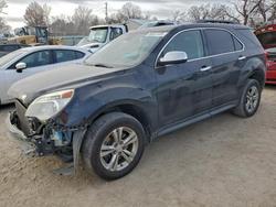 Chevrolet salvage cars for sale: 2015 Chevrolet Equinox lt