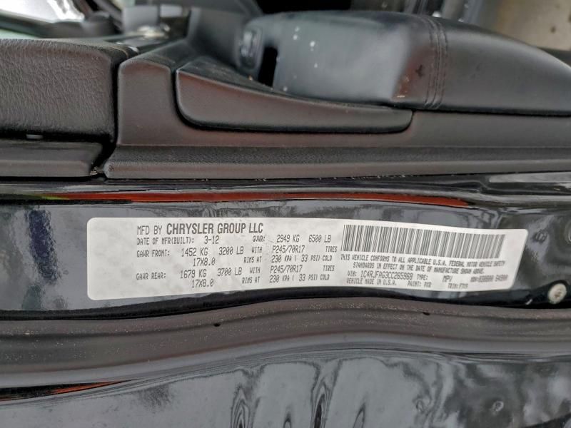 2012 Jeep Grand Cherokee Laredo