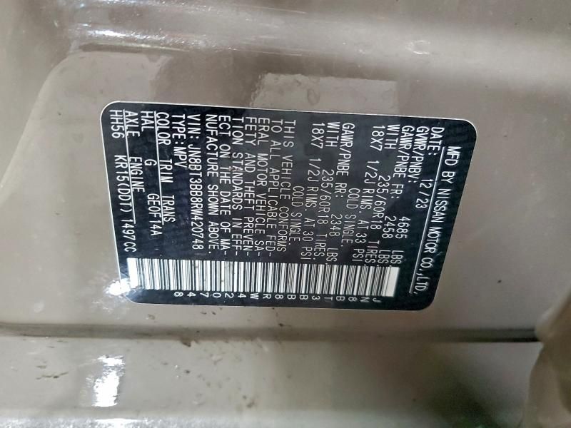 2024 Nissan Rogue sv