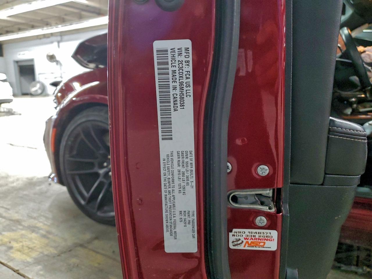 2021 Dodge Charger srt Hellcat