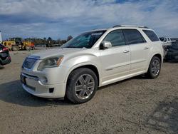GMC Acadia Denali salvage cars for sale: 2012 GMC Acadia Denali