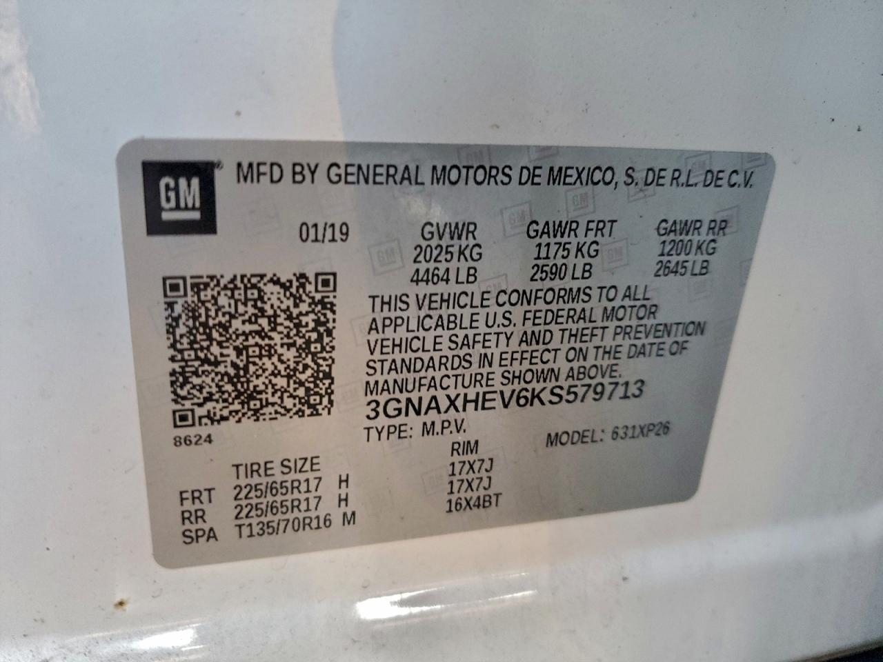 2019 Chevrolet Equinox ls