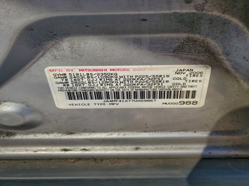 2007 Mitsubishi Outlander xls