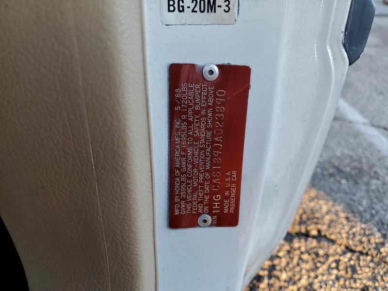 1988 Honda Accord lxi