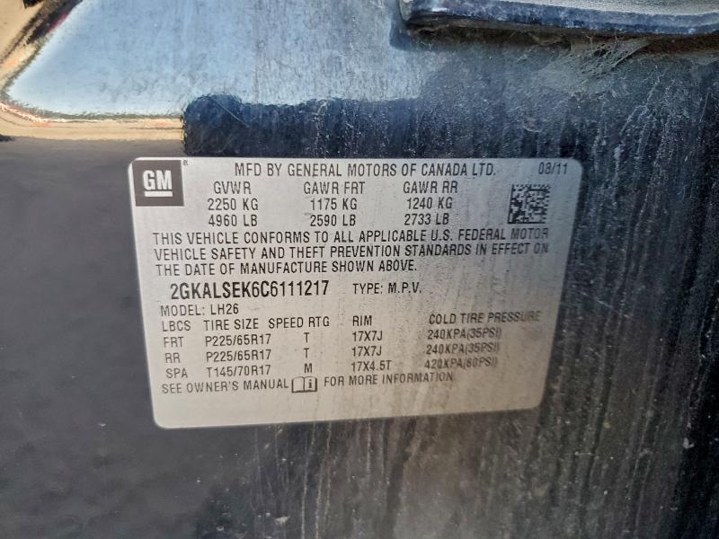 2012 GMC Terrain sle