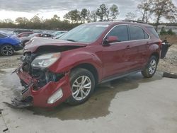 2017 Chevrolet Equinox lt en venta en Byron, GA